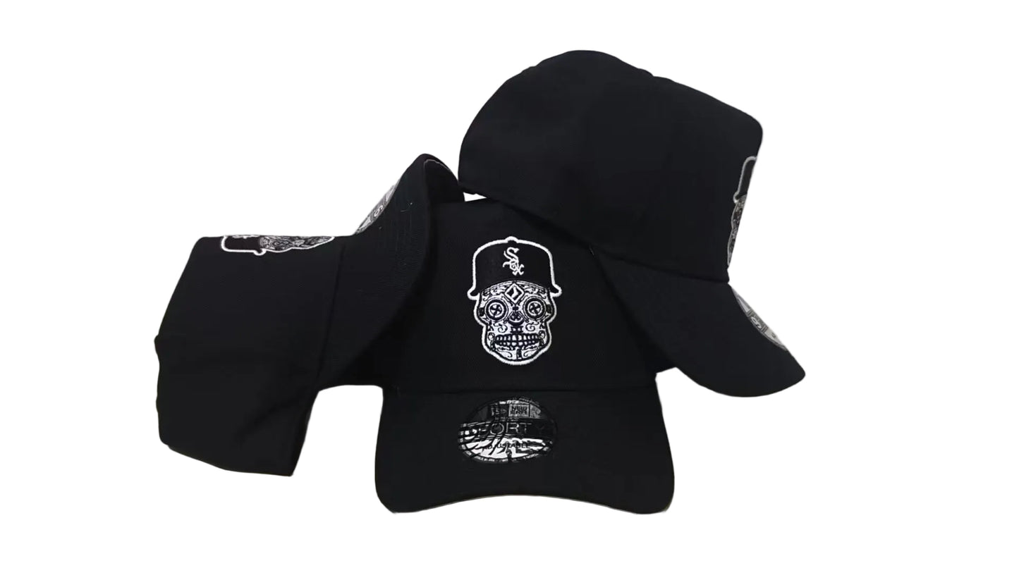 WHITE SOX X BLACK SUGAR SKULL
