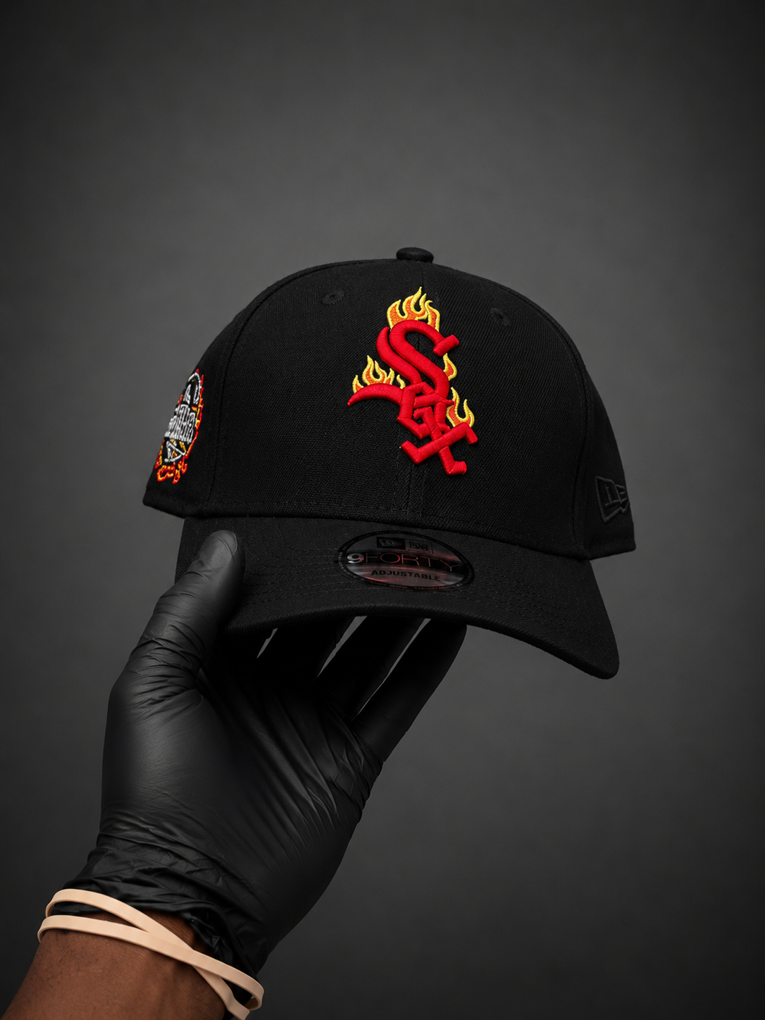 WHITE SOX X RED FLAME