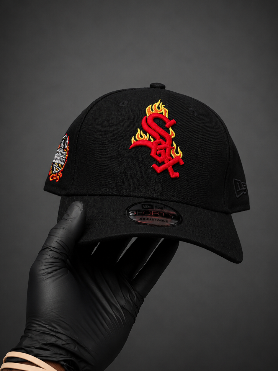 WHITE SOX X RED FLAME